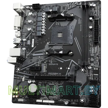 Материнская плата Gigabyte A520M H (rev. 1.x) картинка 3